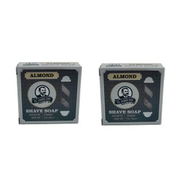Col. Conk Almond Glycerine Shave Soap 2 oz (Pack of 2)