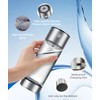 Premium Hydrogen Water Bottle with Advanced Electrolysis Technology, High Borosilicate