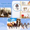 Bememo 50 Pcs Mini Jesus Figures Easter Jesus Loves You