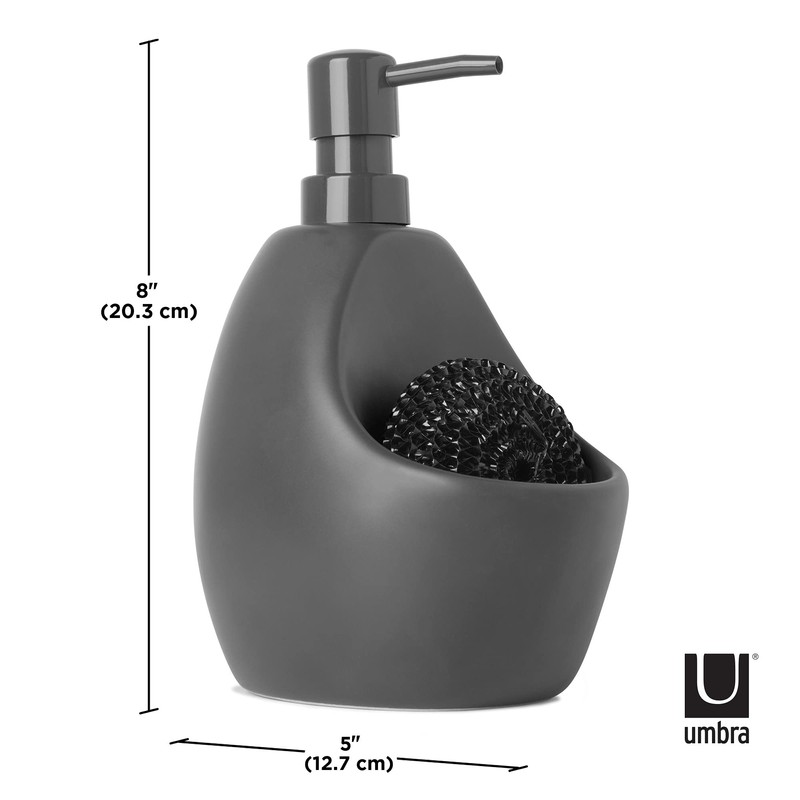 umbra ソープ ディスペンサー セラミック 食器用洗剤 詰め替え ボトル ポンプ キッチン ソープポンプ