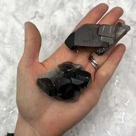 CrystalAge Smoky Quartz Cluster - Large