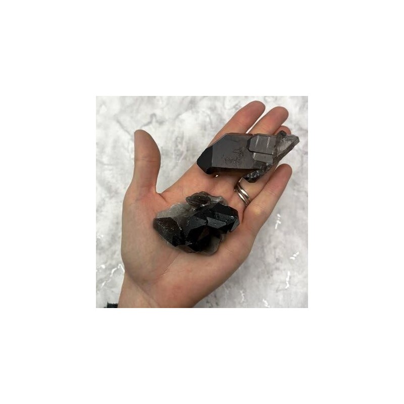 CrystalAge Smoky Quartz Cluster - Large
