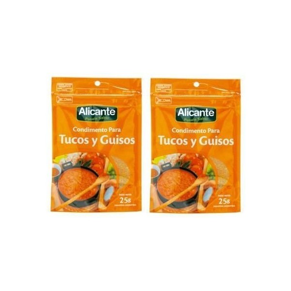 Alicante Especias y Condimentos (25 gr., Condimento para Tucos y