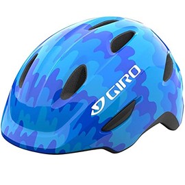 Giro Unisex Youth Scamp MIPS Bicycle Helmets, Blue Splash 21, S