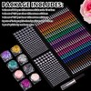 Rainbow Face Gem Stickers and Chunky Glitter Set 9, 1294