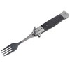 Folding Spring Fork Reusable Stainless Steel Automatic Foldable Spring Fork