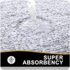 smiry Non-Slip Bathroom Rug, Super Soft Absorbent Bath Mat, Washable