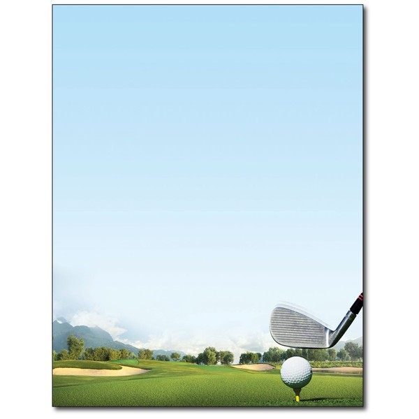 Tee Off Stationery Paper - 80 Sheets