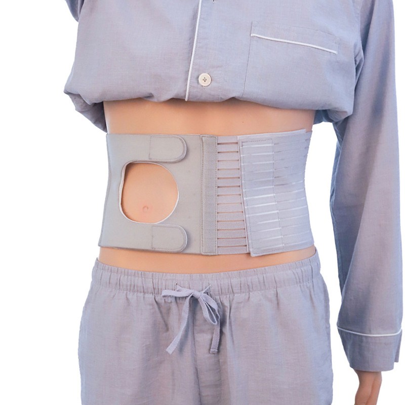 Abdominal Ostomy Belt Elastic Breathable Colostomy Hernia Support Belt for