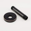 Purelux Ceiling Mount Shower Arm 4 Inches Made of Stainless