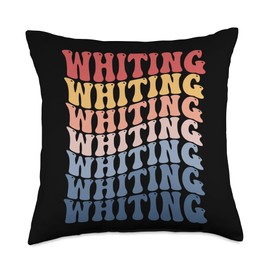 Whiting Gifts Whiting Groovy Retro Throw Pillow, 18x18, Multicolor