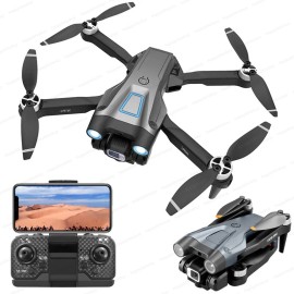 Happyblissjoy 2025 RC Drone With 4K HD Camera WiFi FPV Foldable Quadcopter Adult Kids Beginner - Only 1 Battery