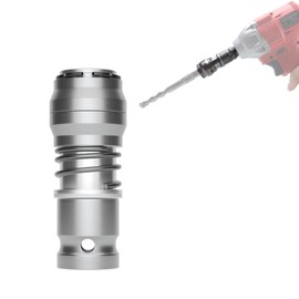 Impact Wrench to Electric Hammer Drill Converter Chuck ElectricWrench Adapter Electric Drill Wrench to Hammer Adapter ImpactWrench Conversion Head Square Hole (Square Handle)