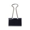 Staples Binder Clips, Medium Size, Black, 12 Pack – Standard