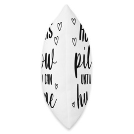 Hug This Pillow Until You Can Hug Me Throw Pillow