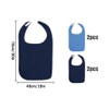 Kellegour Pack of 4 bibs for adults, bib for seniors,