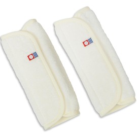 White Polar Baby Carrier Cover, Imabari, Drool Cover, Ergo, Drool Pad, Stroller Towel, 100% Cotton, Made in Japan