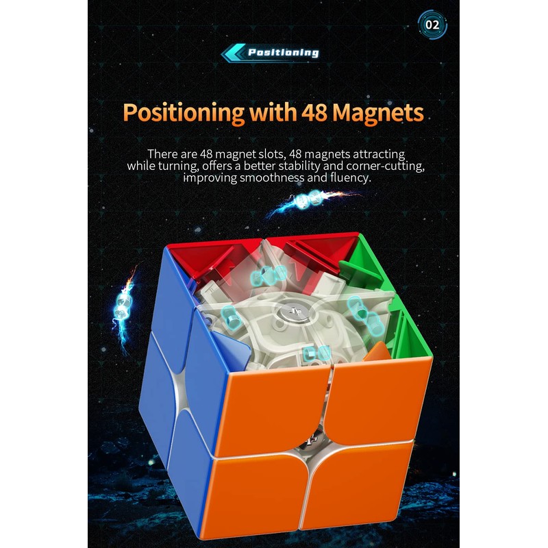 Kancharo MoYu Cubing Classroom RS Series Speed Cube (RS2M Evolution