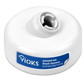 VIOKS Dough Deflector Dough Hook Scraper White Replacement for Siеmens Dough Hook Bosch Food Processor 619166 00619166 - Dough Hook Scraper for Food Processor MUM4 MUM5 & Spare Part MUM4 Bosch MUM5