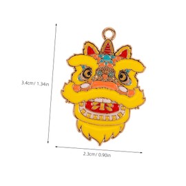 OSALADI 10pcs Dragon Pendant Charm Dragon Hanging Charms for DIY Necklace Making for Craft Lovers and Unique Women Special Occasions