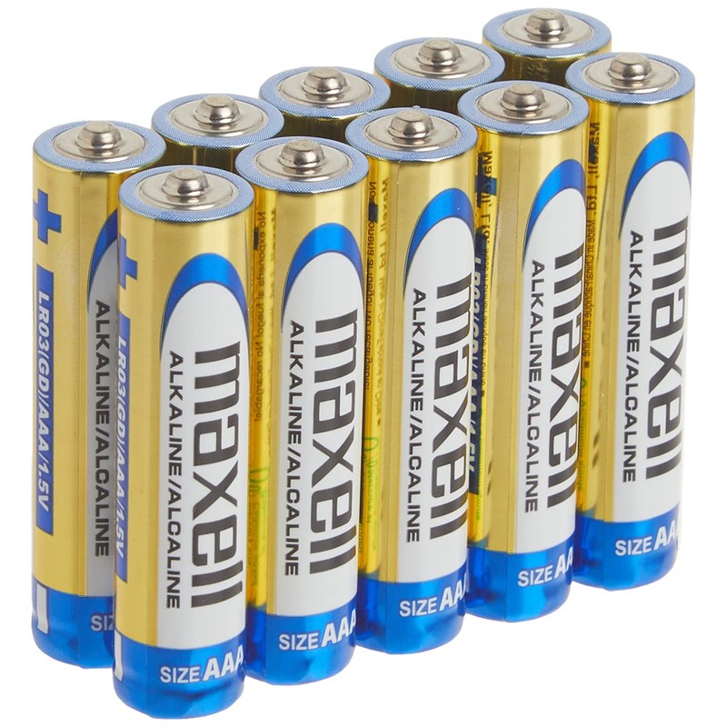 Maxell 723810 Ready-to-go Long Lasting and Reliable Alkaline Battery AAA