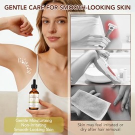 Cyperus Rotundus Oil, Cyperus Rotundus Oil for Hair Removal, Reduces Unwanted Hair Growth, Moisturizing Soothing Skin, Shrink Pores, Reduces Body Hair Growth Cypress Rotundus Oils for All Skin - 2Pack