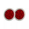 EVERESTHD 2Pcs Red Universal Brake Rear Lamp LED Tail Lights