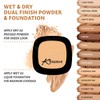 Khasana Pressed Powder, Dual Wet & Dry Foundation, Vitamin E