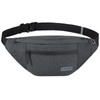 MAXTOP Waist Pouch, Hip Bag, Multi-functional, Storage Capacity, 4 Pockets,