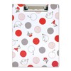 Moomin Clipboard Circle White/Gray【ST-ZM0164】
