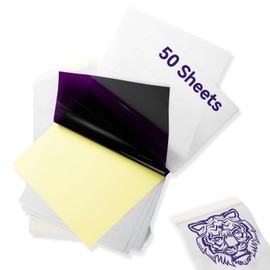Phomemo Tattoo Transfer Paper - Thermal Stencil Paper 50 Sheets, 8.5”x11” A4 Size, Tattoo Stencil Printer Paper for Tattoo Transfer Kit Tattoo Supplies