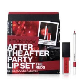 SMASHBOX , AFTER THE AFTER PARTY LIP SET , THE REDS 2 PC Gift Set, NEW!