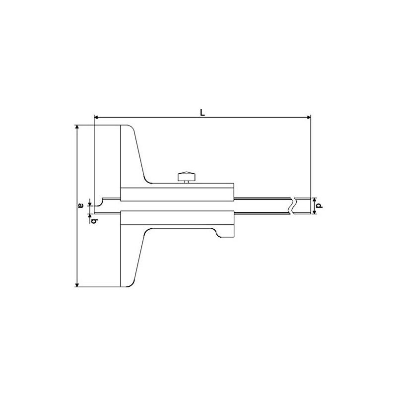 CNC Quality Deep Vernier Caliper, 150 mm