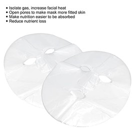 Hoja de Mascarilla Facial, 100 Piezas de Mascarilla Facial para Bricolaje, Película Conservante Desechable para Evitar la Evaporación, Retención de Hu