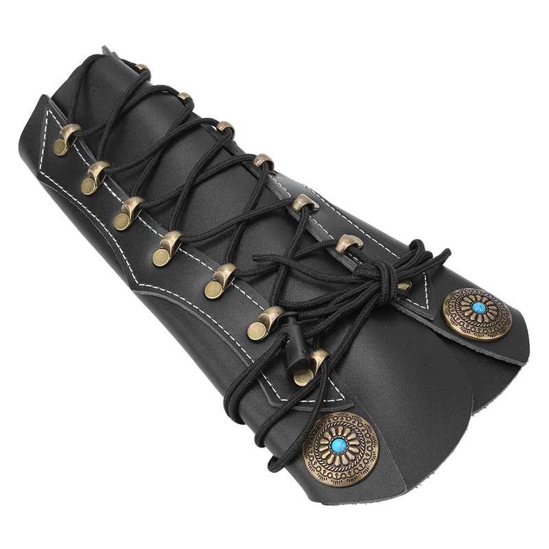 G63 Leather Archery Arm Protector Guard Armband for Shooting Hunting