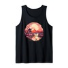 Japanese Sunset Fennec Fox Tank Top
