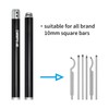 DEEFIINE Carbide Wood Lathe Truning Tools Grip Handle and Extension
