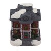Lighted Christmas Village Sets with Figures Resin 80mah Exquisite Christmas