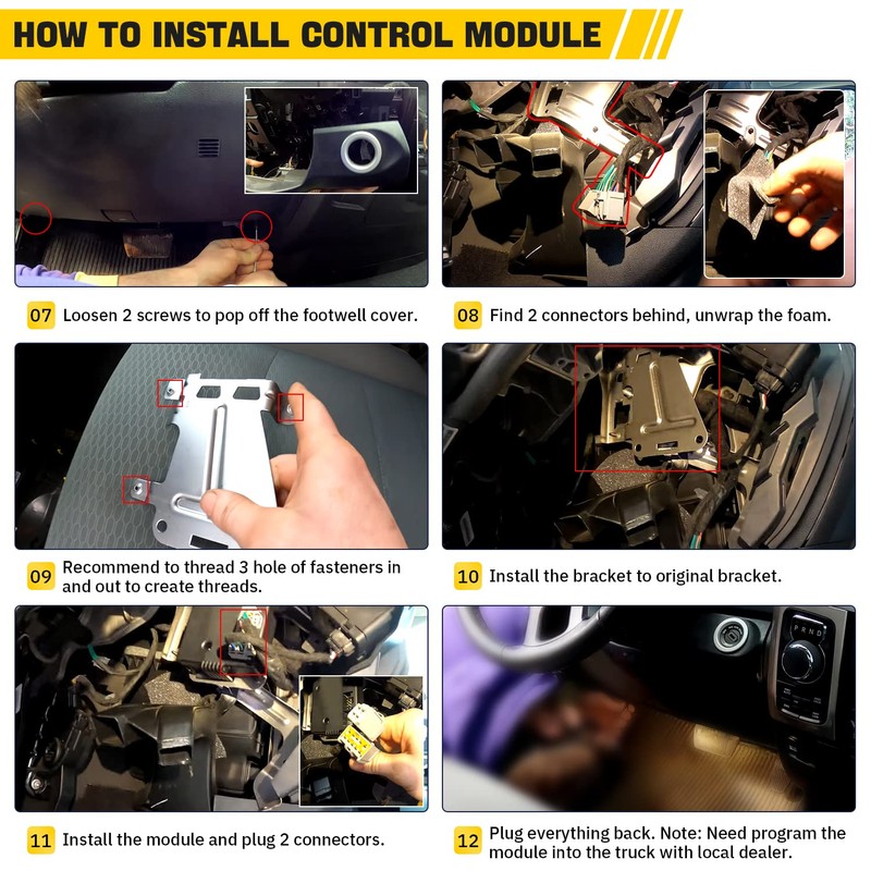 Hypertune Trailer Brake Control Module Kit for 16-18 Ram 1500