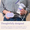 Lansinoh - Compact Single Electric Breast Pump - Mains or