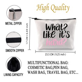 Inspired What Like It's Hard Storage Bag Law Student Gift Law School Graduation Gift Attorney Gift (Like It's Hard B EU)