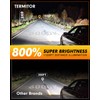 Termitor D1S HID Headlights Bulbs, 800% 30,000LM Enhanced Brighter, 6000K
