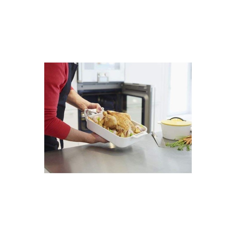 REVOL Belle CuisineRectangular Roasting Dish, White