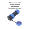 3 Pcs SP21 Aviation Connector 2 Pin IP68 Waterproof Rear