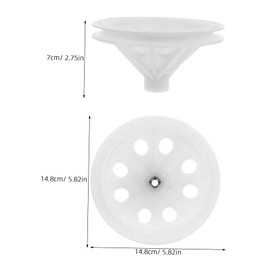 Operitacx Washing Machine Motor Pulley Washer Motor Replacement Parts Washer Pulley Accessories For Semi-automatic Washing Machine