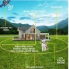 Blingbling GPS Wireless Dog Fence System, Electric Satellite Technology Pet