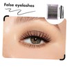 Mikinona 1 Sets Thick False Eyelashes Extensions Eyelash Applicator Tool