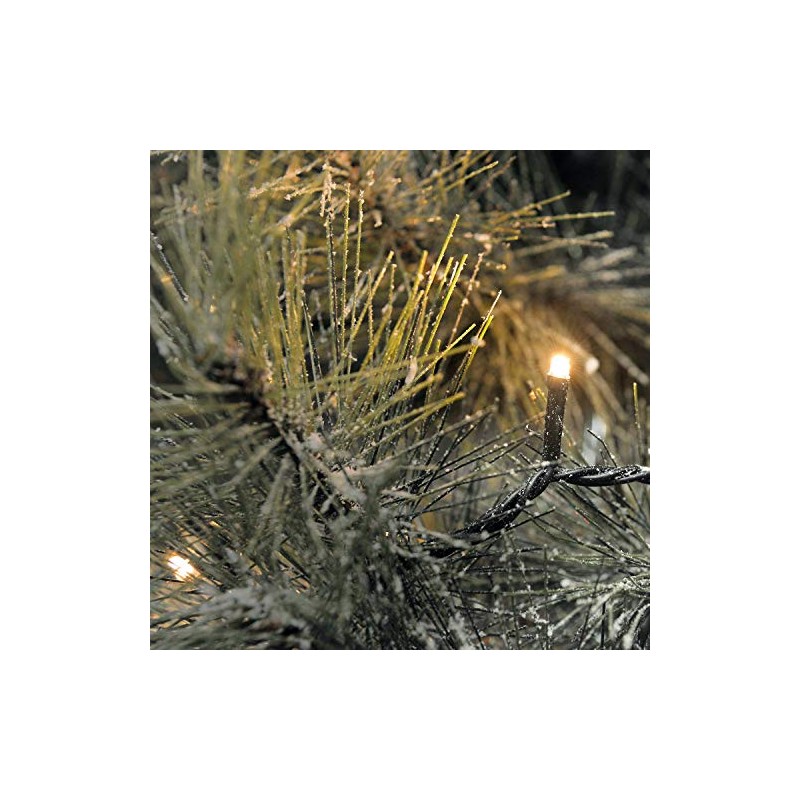 Konstsmide Micro LED Lichterkette, mit Multifunktion, 120 bernsteinfarbene Dioden, 24V