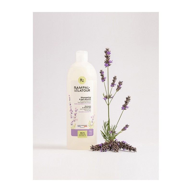 Shampoo Indush Olive Lavender 1L (Shampoo & Shower Gel) /
