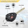 Vurkcy Key Fob Replacement for 2007-2011 Toyota Camry Car Keyless